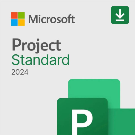 Microsoft Project Standard 2024 Online Product Key License 1 License Downloadable | EP2-07057 | All Languages | ESD