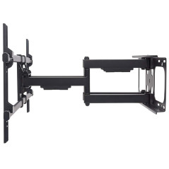 Manhattan TV & Monitor Mount, Wall, Full Motion, 1 screen, Screen Sizes: 37-75", Black, VESA 200x200 to 800x400mm, Max 75kg, LFD