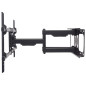 Manhattan TV & Monitor Mount, Wall, Full Motion, 1 screen, Screen Sizes: 37-75", Black, VESA 200x200 to 800x400mm, Max 75kg, LFD