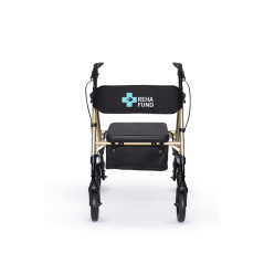 Four-Wheel Walker Marsylia REHAFUND RF-617/Zl, Gold