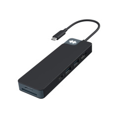 Hyper HyperDrive Flex 8 Port USB-C Hub, Black | HD4102BKGL | HDMI ports quantity 1