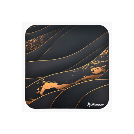 Arozzi Zona Square Floor Pad | Black/Gold
