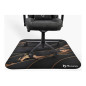 Arozzi Zona Square Floor Pad | Black/Gold