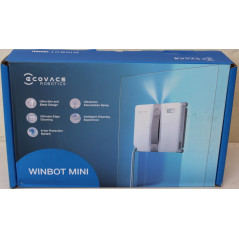 SALE OUT. | Ecovacs Windows Cleaner Robot | WINBOT MINI GREY | Corded | Grey | DAMAGED PACKAGING