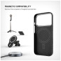 Fixed MagVelar | Back cover | Apple | iPhone 17 Pro | Aramid | Black | MagSafe Support