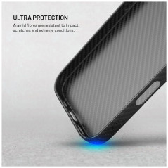 Fixed MagVelar | Back cover | Apple | iPhone 17 Pro | Aramid | Black | MagSafe Support