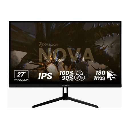 Arozzi | Nova | 27 " | IPS | QHD | 16:9 | 180 Hz | 1 ms | 2560 x 1440 pixels | 350 cd/m | HDMI ports quantity 1 | Black