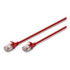 Digitus Slim Patch Cable, 1 m | DK-1632-A-010S-R | Red