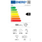 Midea | Washing Machine | MF110W60/T-HR | Energy efficiency class D | Front loading | Washing capacity 6 kg | 1000 RPM | Depth 4