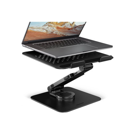 AXAGON STND-LRB stand with 360 rotation for laptops and tablets | Adjustable Height, Angle | 10-17.3 " | Maximum weight (capacit
