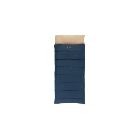 Outwell Contour Lux XL | Sleeping Bag | 220 x 105 cm | 2-way L-shape open-end with auto lock
