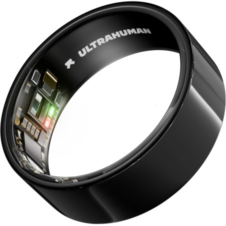 Ultrahuman | Ring Air | Aster Black | Size 9 | Smart Ring