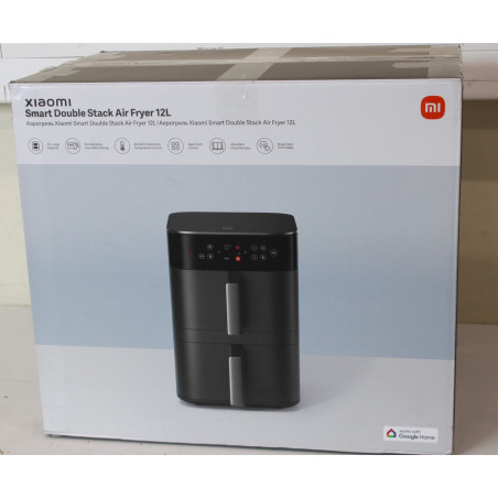 SALE OUT. Xiaomi Smart Double Stack Air Fryer 12L | Power 2800 W | Capacity 12 L | Black | UNPACKED, SCRATCHES ON HANDLE, MISSIN