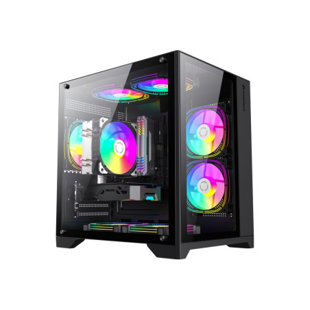 Gamemax Case | INFINITY MINI BK | M-ATX