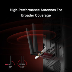 Mercusys BE9300 WiFi 7 Bluetooth 5.4 PCIe Adapter | MA47BE