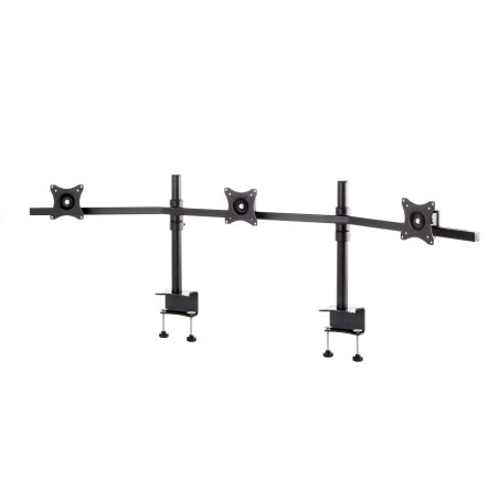 EDBAK Desk Mount | SV11 desk mount for three monitors | Height adjustment, tilt | 19-27 " | Black