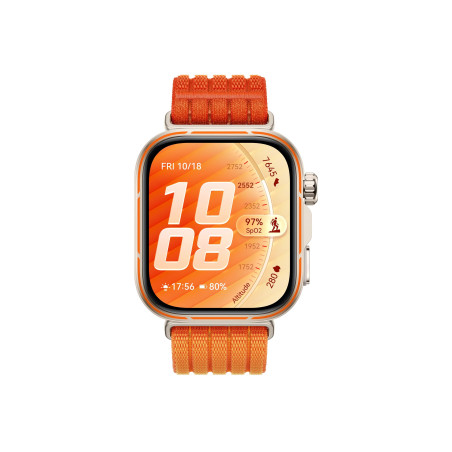 Huawei Watch FIT 5 Pro, Orange, Niki-B29W | Huawei