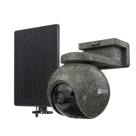 EZVIZ Ranger Battery-Powered PT Camera Kit with Solar Panel | CS-EB8/SP | Dome | 8 MP | 2.8mm | IP65 | H.264/H.265 | Micro SD, M