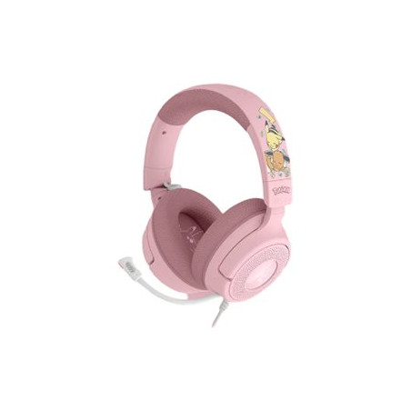 Razer Gaming Headset | Kraken V4 X | Wired | On-ear | Microphone | Pikachu & Eevee Edition