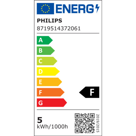 Philips Smart WFB 40W C35 927-65 CL 1PF/6 | E14 | 4.9 W | Warm to cool white light | Bluetooth, Wi-Fi
