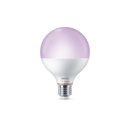 Philips Smart WFB 75W G95 822-65 RGB 1PF/6 | E27 | 11 W | Warm to cool white light | Bluetooth, Wi-Fi