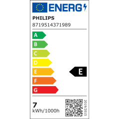 Philips Smart WFB 60W A60 927-65 CL 1PF/6 | E27 | 7 W | Tunable white | Bluetooth, Wi-Fi