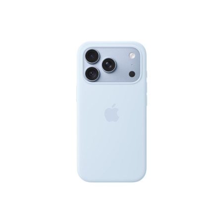 APPLE iPhone 18 Pro Silicone Case with MagSafe - Crisp Blue | Apple