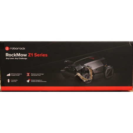 SALE OUT. | Roborock RockMow Z130 Mower, AWD, 3000m , RTK + VSLAM, (Edge Cutting module sold separately) | DAMAGED PACKAGING