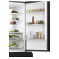 Multidoor refrigerator Haier HTW7720DNGB (black)