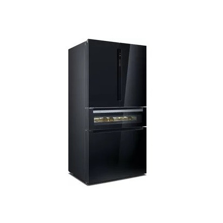 Siemens KF96RSBEA side-by-side refrigerator Freestanding 572 L Black