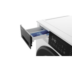 Teka WM 20941 W PL washing machine, 9 kg, 1400 RPM, white, black
