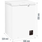 Gorenje FH15E6W5 Chest freezer Freestanding 141 L White
