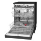 Amica DFM66B8EOqBH 60 cm freestanding dishwasher, black