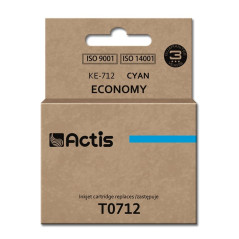 Actis KE-712 Ink (replacement for Epson T0712, T0892, T1002 Standard 13.5 ml cyan)