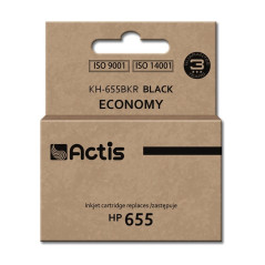 Actis KH-655BKR Ink (replacement HP 655 CZ109AE Standard 20 ml black)