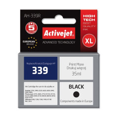 Activejet AH-339R Ink (replacement for HP 339 C8767EE Premium 35 ml black)