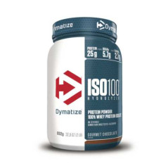 Dymatize Baltymų Išrūgų Izoliatas ISO 100 932g skonis - Braškių