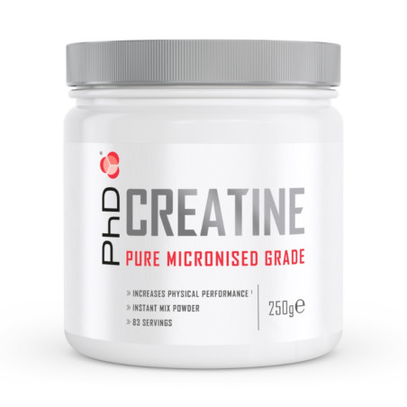 PhD Micronised Creatine powder 250g