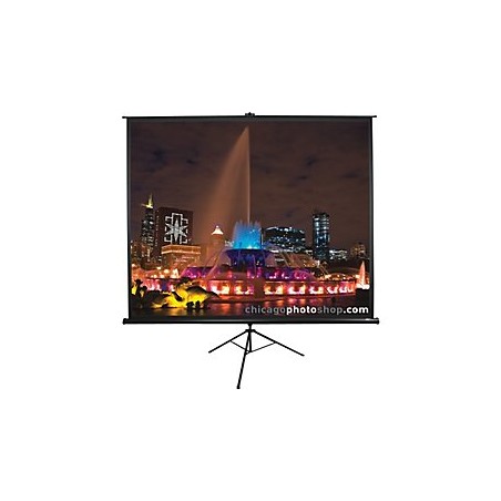 Elite Screens | Tripod Series | T113UWS1 | Diagonal 113 " | 1:1 | Viewable screen width (W) 203 cm | Black