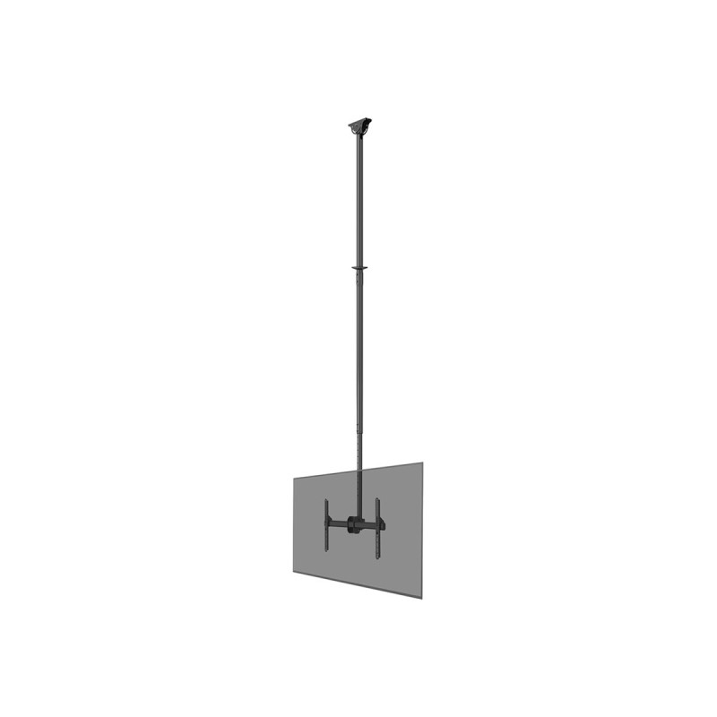 Neomounts CL35-440BL16XL Monitor/TV Mount Ceiling | Adjustable Height, Rotate, Tilt, Swivel | 37-70 " | Maximum weight (capacity