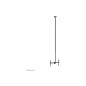 Neomounts CL35-440BL16XL Monitor/TV Mount Ceiling | Adjustable Height, Rotate, Tilt, Swivel | 37-70 " | Maximum weight (capacity