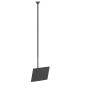 Neomounts CL35-440BL16XL Monitor/TV Mount Ceiling | Adjustable Height, Rotate, Tilt, Swivel | 37-70 " | Maximum weight (capacity