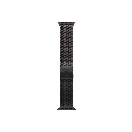 APPLE 49mm Black Titanium Milanese Loop - Large | Apple