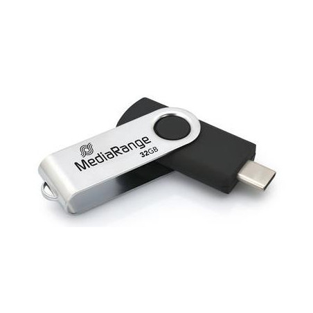 MEMORY DRIVE FLASH USB-C 32GB/MR1952 MEDIARANGE