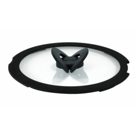 Tefal L9846753 pan lid Round Black, Transparent