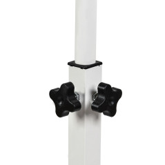 Maclean mobile desk/laptop stand, white, height adjustment 59-89cm, max. 30kg , MC-121 W