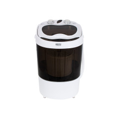 Camry | Mini washing machine | CR 8054 | Top loading | Washing capacity 3 kg | Depth 37 cm | Width 36 cm | White/Gray