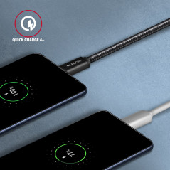 AXAGON | Data and charging USB 3.2 Gen 1 cable, 1 m | BUCM3-CM10AB | USB Type C - USB Type C