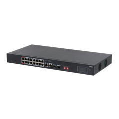 Switch|DAHUA|S3218-16ET-135|Switch type Unmanaged|Switch layer L2|Rack mounting Yes|Stackable Yes|Form factor 1U|2xRJ-45 ports|R