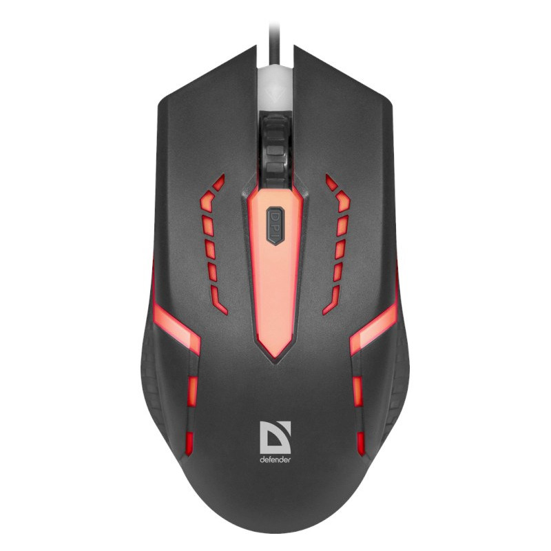 MOUSE DEFENDER FLASH MB-600L OPTIC LED 1200dpi 4P